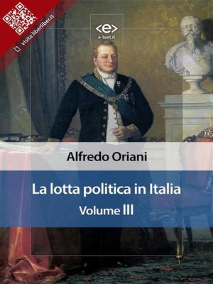 cover image of La lotta politica in Italia. Volume III